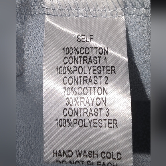 (I) Easel Light Gray Hoodie with Orange Smiley Face - Picture 8 of 9